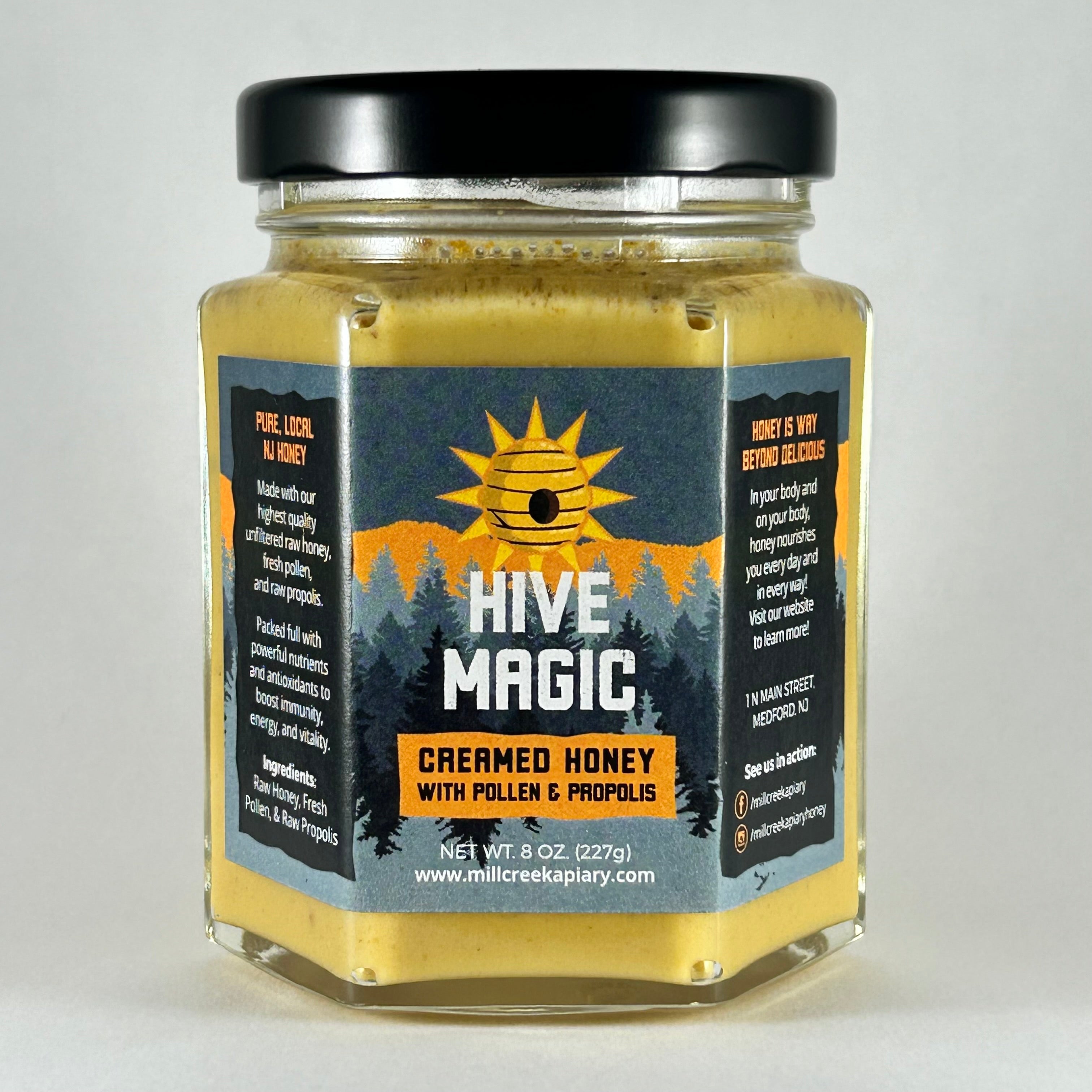 Hive Magic Creamed Honey with Pollen and Propolis