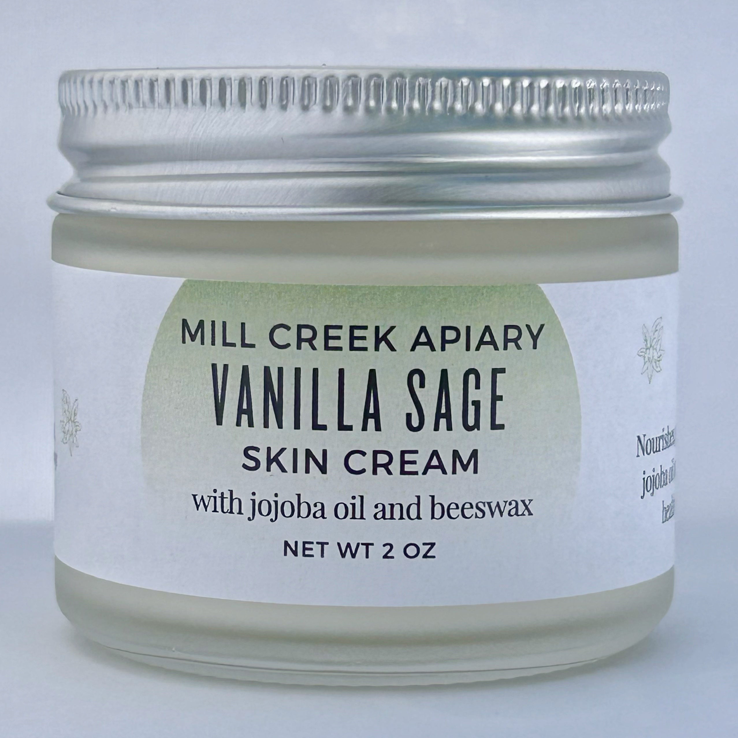 Beeswax Skin Cream, Vanilla Sage