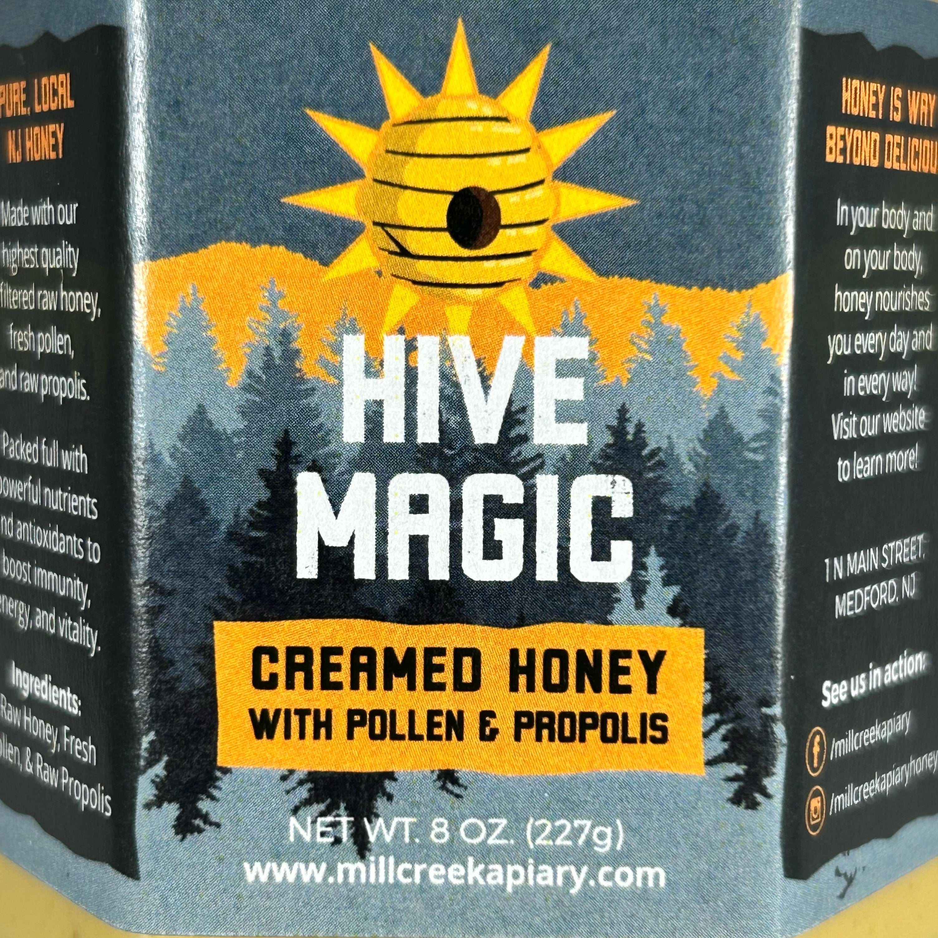 Hive Magic Creamed Honey with Pollen and Propolis