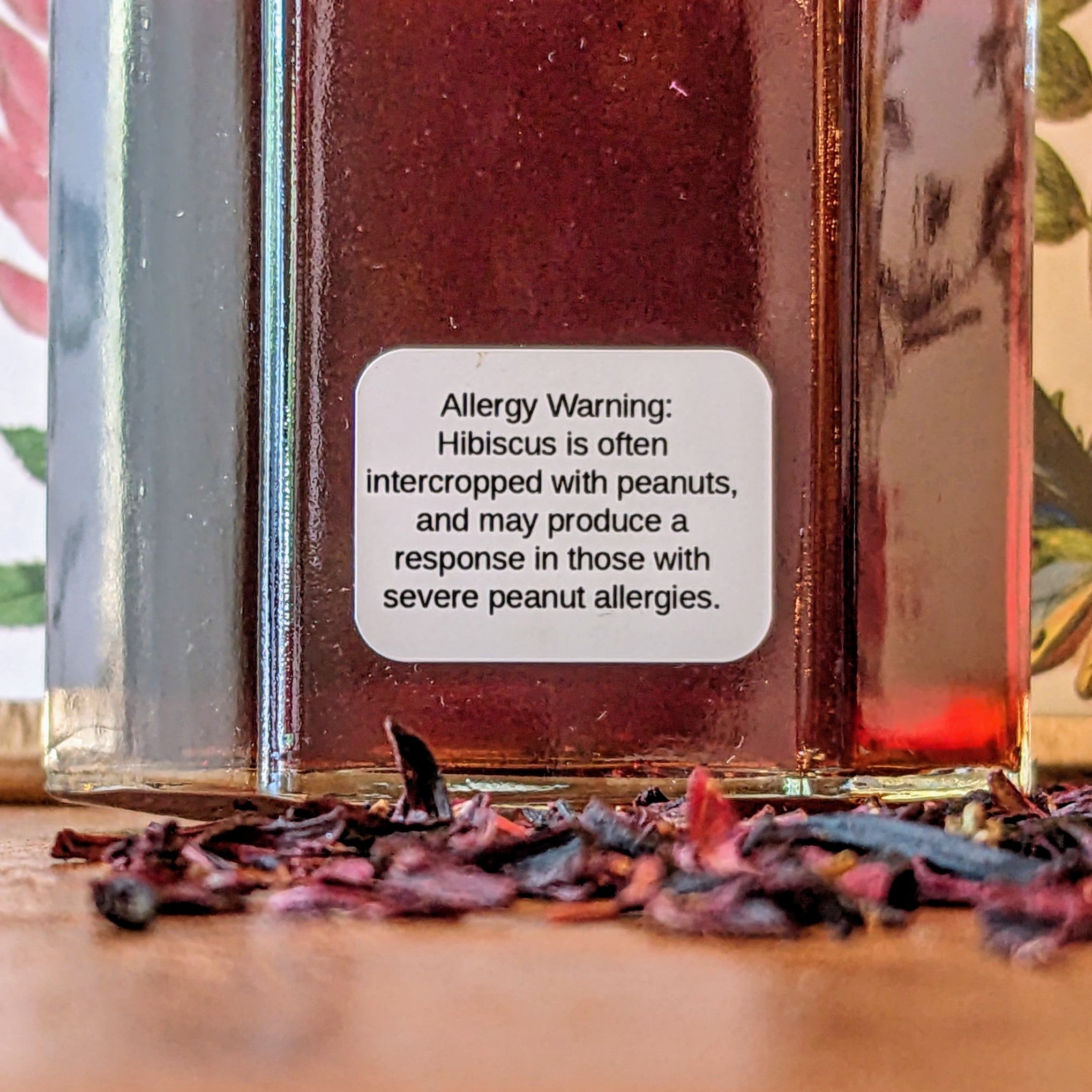 Hibiscus Infused Honey