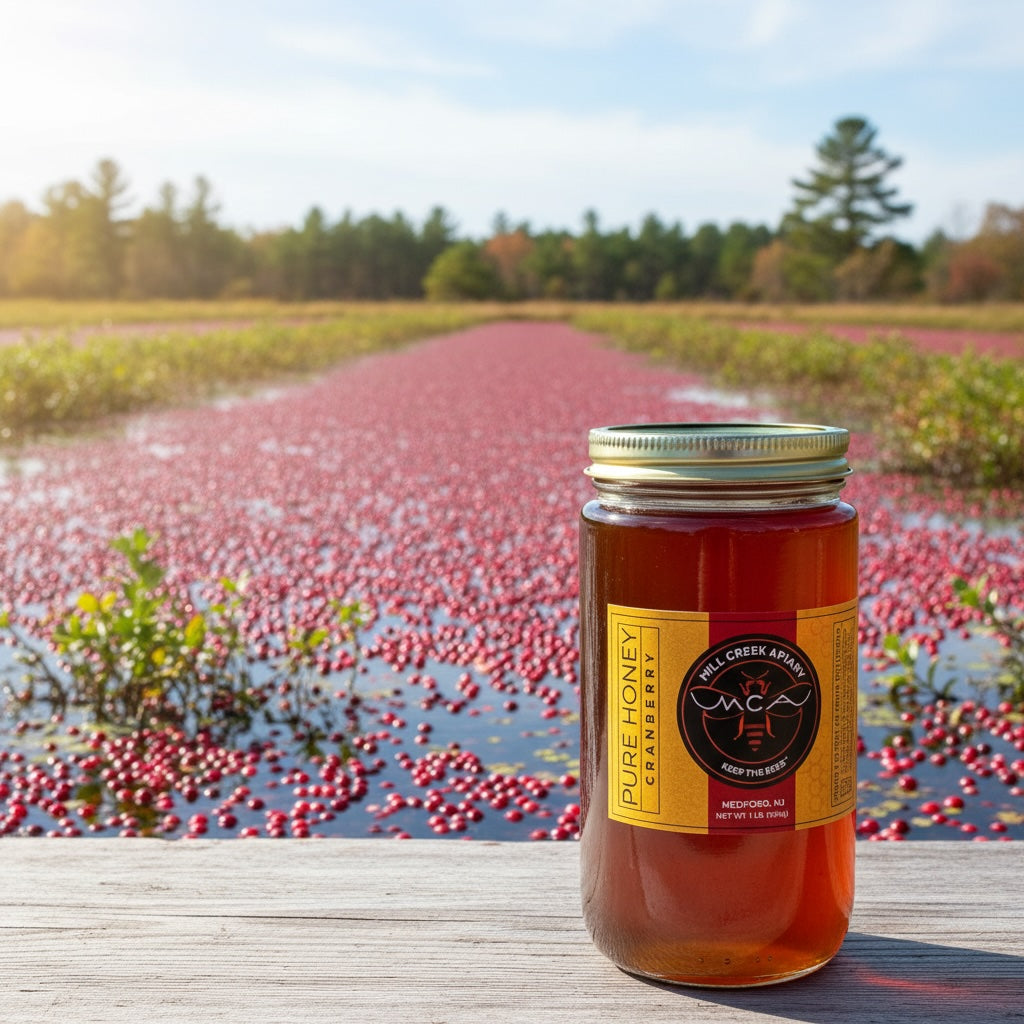 Cranberry Honey, 1lb.