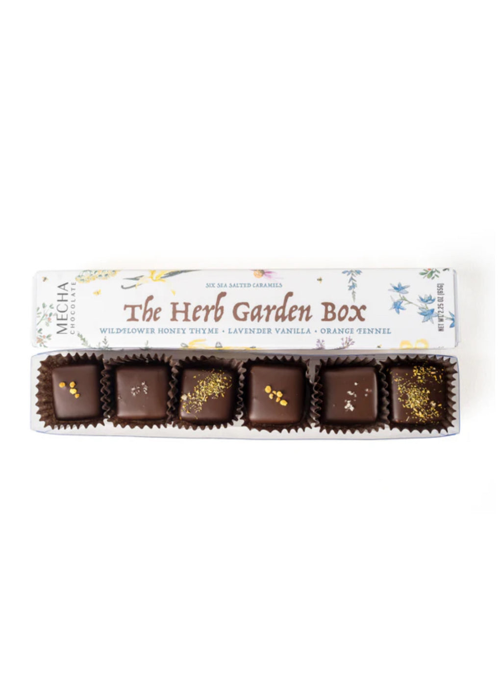 Mecha Chocolate- Herb Garden 6-Piece Box