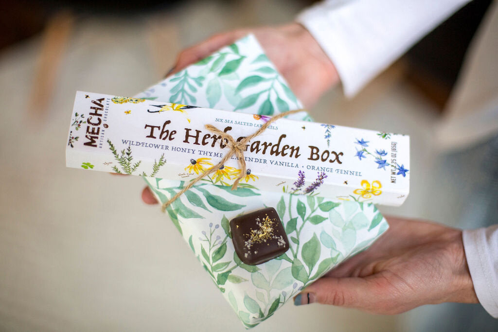 Mecha Chocolate- Herb Garden 6-Piece Box