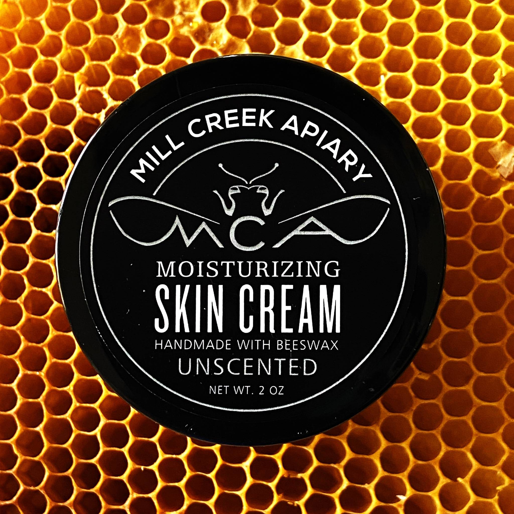 Mill Creek Apiary unscented beeswax skin cream has only the gently sweet scent of beeswax