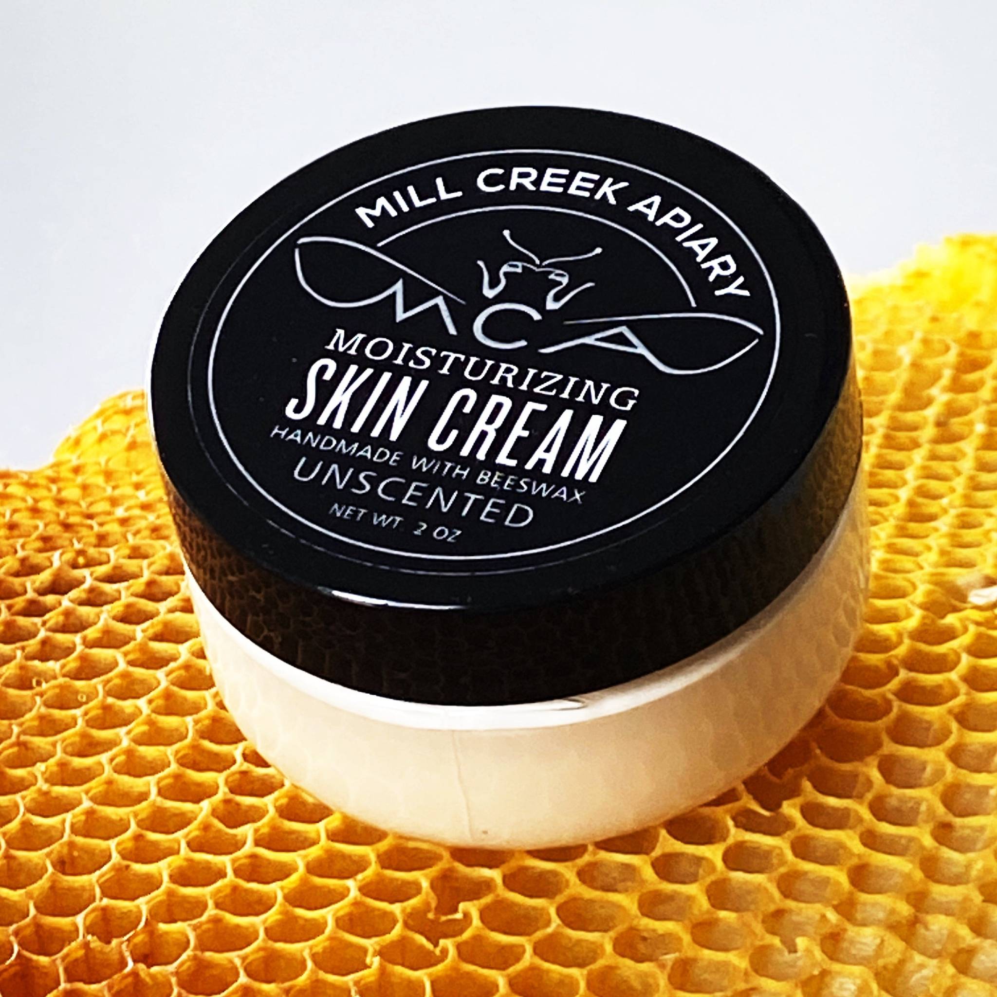 Beeswax Skin Cream, 2oz., Unscented – Mill Creek Apiary