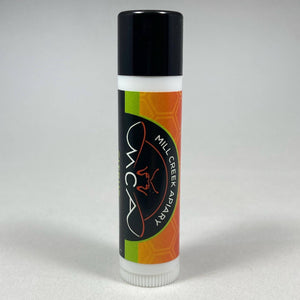 Mill Creek Apiary lip balms are smooth when applied and provide long lasting protection.