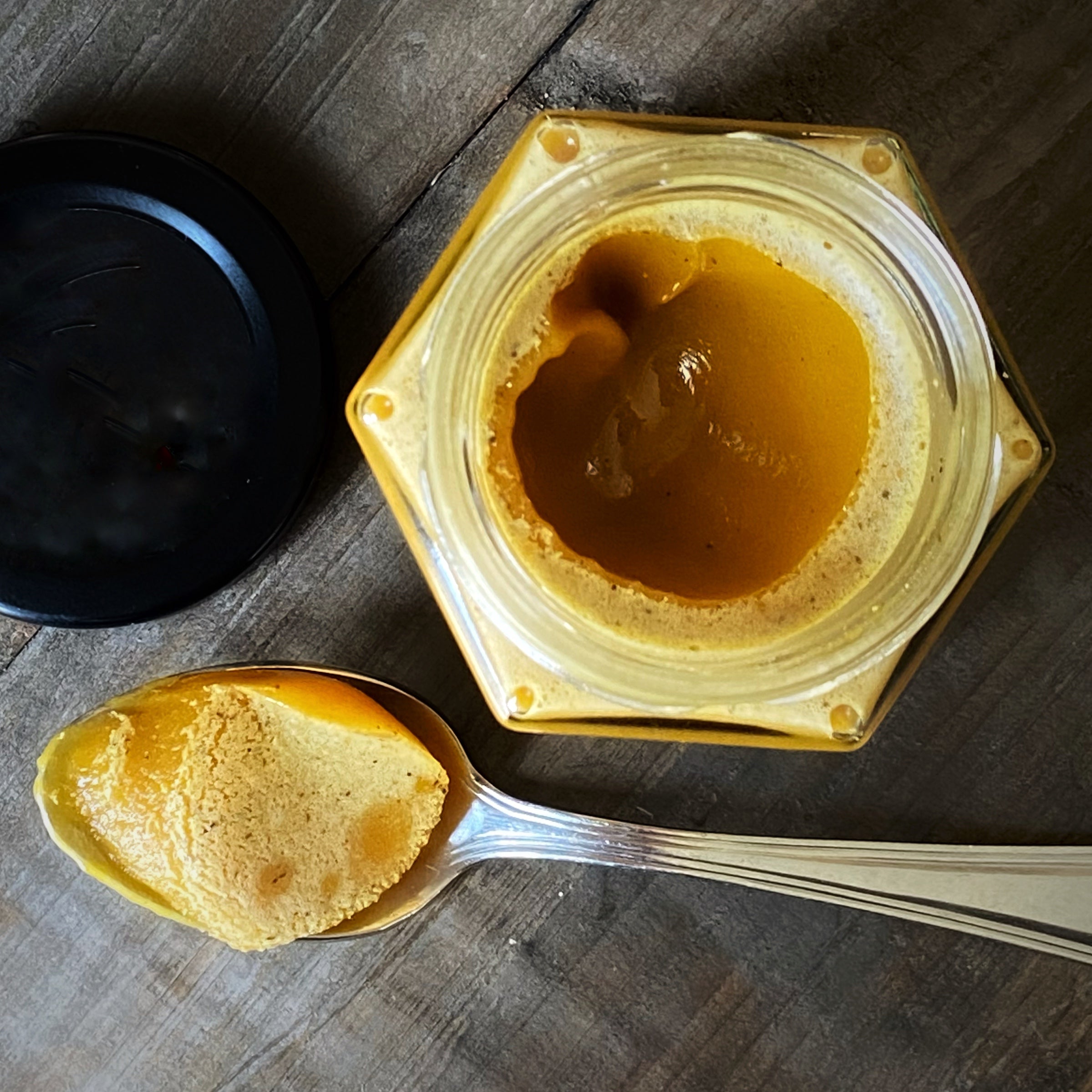 Creamed Honey with Ginger, Turmeric, & Black Pepper, 8oz.